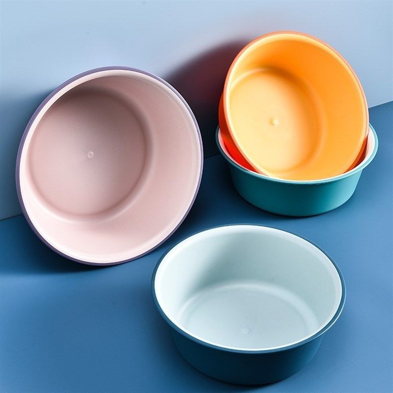 加厚洗脸盆家用洗衣塑料盆 大小号撞色磨砂学生宿舍脸盆,家庭/个人清洁工具,脸盆,淘宝优惠券,粉丝福利购,淘宝优惠卷