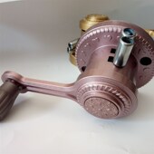 升降晾衣架手摇器通用杆晒衣架摇把晾衣杆手