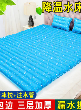 夏季降温冰垫水床水席家用水床垫凉席凉垫宿舍冰床垫水垫夏天