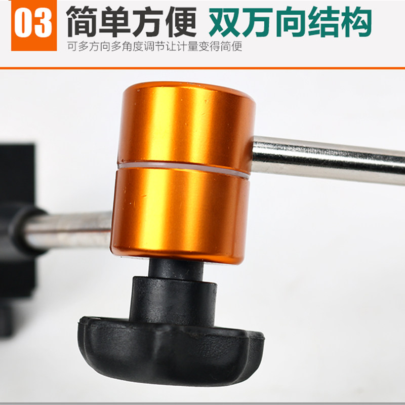 旗丰百分表一校表头mm高精度.mm磁力磁性表座数显千分表图片