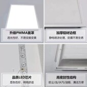 集成吊顶平板灯办公室会议室专
