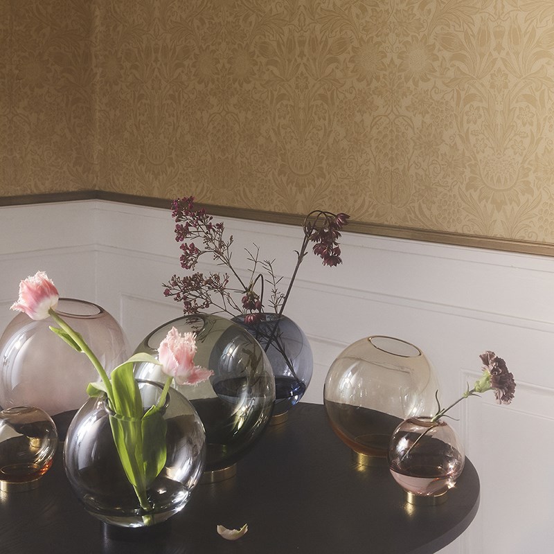 ytm 丹麦 Globe 玻璃花瓶花器水培植物玻璃瓶玻璃容器202