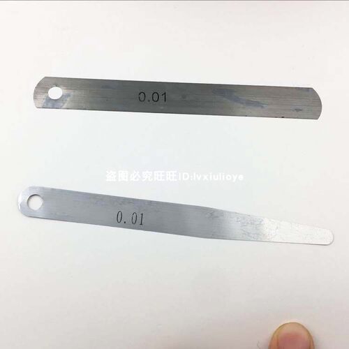 上海申申 塞尺单片.mm  塞尺尺片.mm 申申塞尺