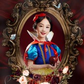 饰画物肖像画装 欧式 复古精致椭圆相框画框装 饰框儿童摄影相框