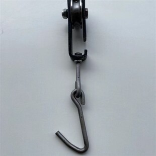 电缆放线轮单边轨道轮U型轮钢丝绳滑轮钢管轮重轮高山运送吊轮