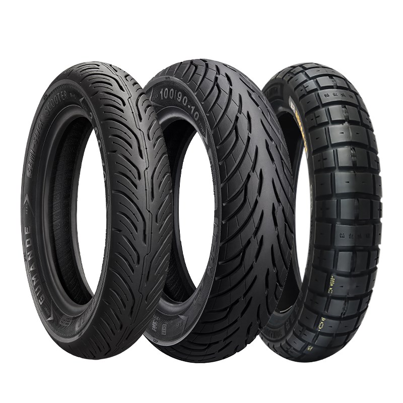 天选之子新品固满德龙腾四海FX轮胎电动踏板车10寸半热熔真空胎