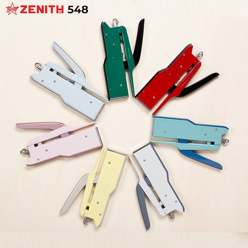 意大利ZENITH金属手握式订书机订书器装订器钳式省力商务办公548