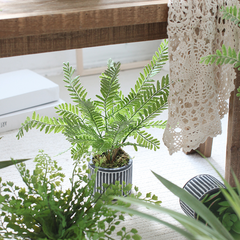 西西里绿植 薰衣草仿真植物盆景 家居办公室室内盆栽假树装饰摆件