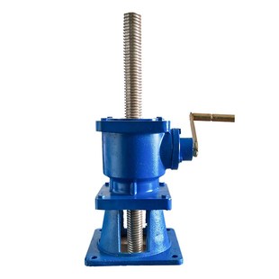 侧摇式 侧摇丝杆河道水库水闸门 手动手摇启闭机闸门手电两用螺杆式