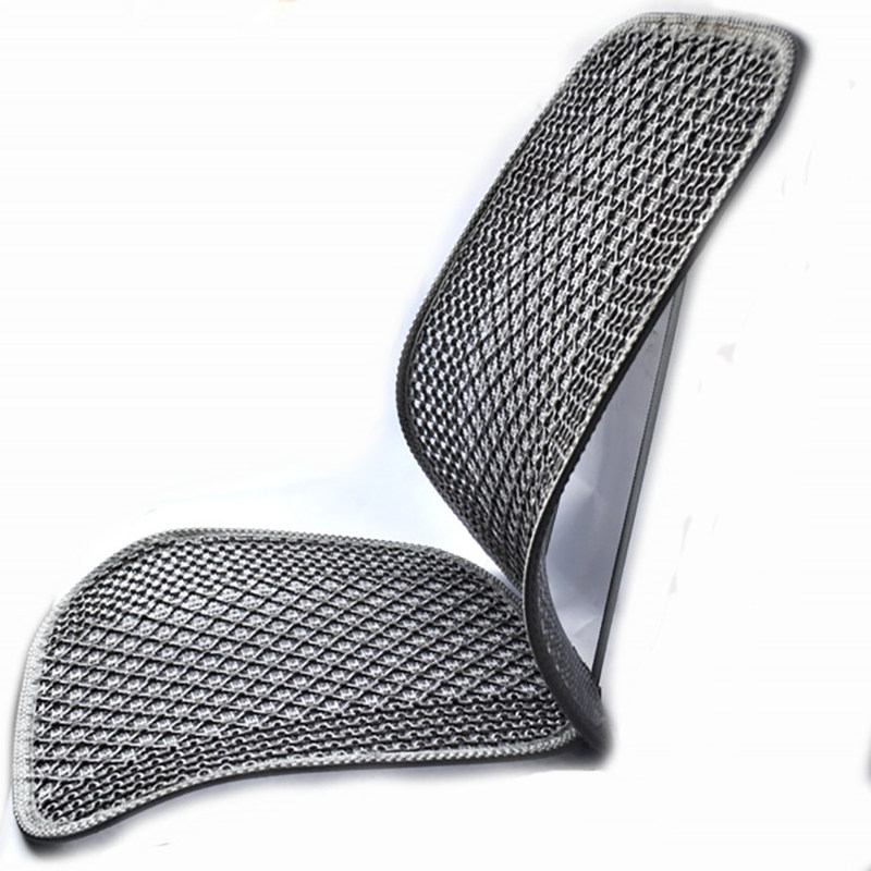 汽车腰靠垫夏季护腰通风冰丝木珠竹片靠背车用坐垫背垫座椅垫一体