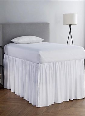 开学季Microfiber床床裙 90gsm 宿舍 Dorm Bed Skirt Twin XL