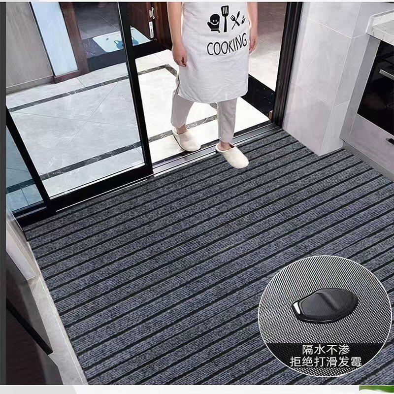 厨房地垫防水防滑防油耐脏地垫家用卧室进门垫条纹地毯地垫 - 思薇欣旗舰店出品