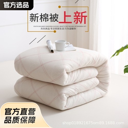 棉絮棉被棉胎垫被单人棉被子床垫褥子被芯学生春秋冬被被褥加厚被