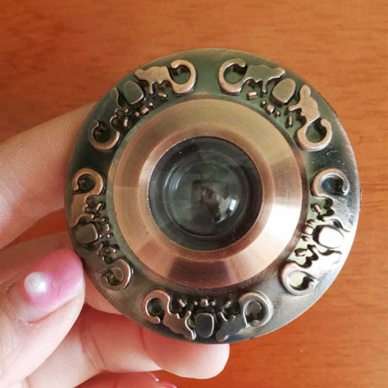 防盗猫眼 防盗门猫眼 防撬门镜高玻璃镜片金属锌合金锁死防拆