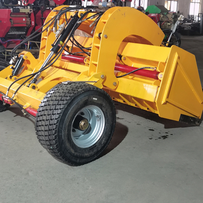 卫星平地机农业牵引伸缩式地面刮平拖拉机土壤整平机刮土机