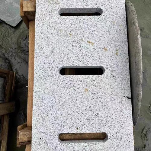 岗岩排水沟盖板大理石水篦子芝麻白灰黑井盖下水道地沟地漏盖板