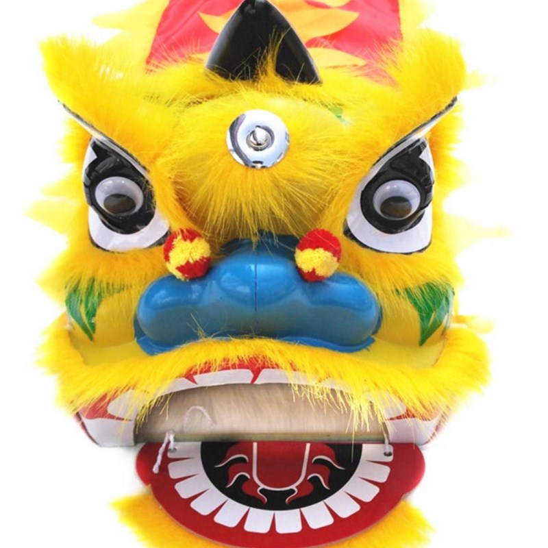 狮子头舞狮闹春儿童套装狮头幼儿道具虎年幼儿园过新年小舞狮表演