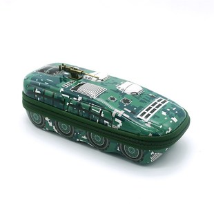 时尚创意笔袋装甲车越野车铅笔袋防水耐摔文具盒多功能小学生笔盒