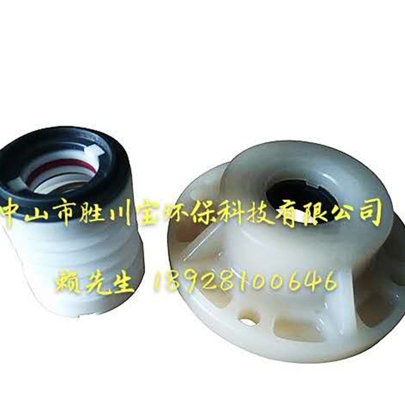 耐高温耐强酸碱耐铬酸铁氟龙PDF大头泵白色后轴封前轴封机械密封