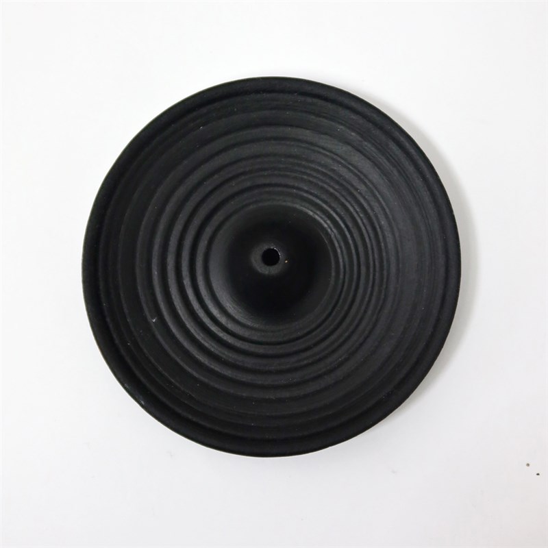 侘寂质朴尼泊尔STUPA上帝之泥侘寂手工黑陶香插香盘家用线香器礼