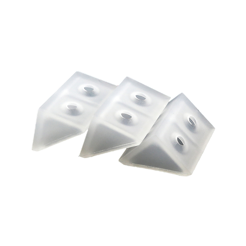 尼龙塑料加厚角码直角90度角码层板托橱柜配件连接件固定支架L型