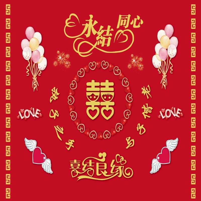 红地毯一次性结婚用门口婚庆喜垫加厚路引客厅婚房卧室办公室新款