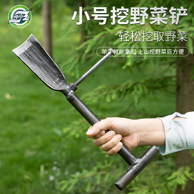 坤宁王挖树铲洛阳铲铁锹锰钢挖坑楸挖沟洞起苗树根挖土专用锹挖笋