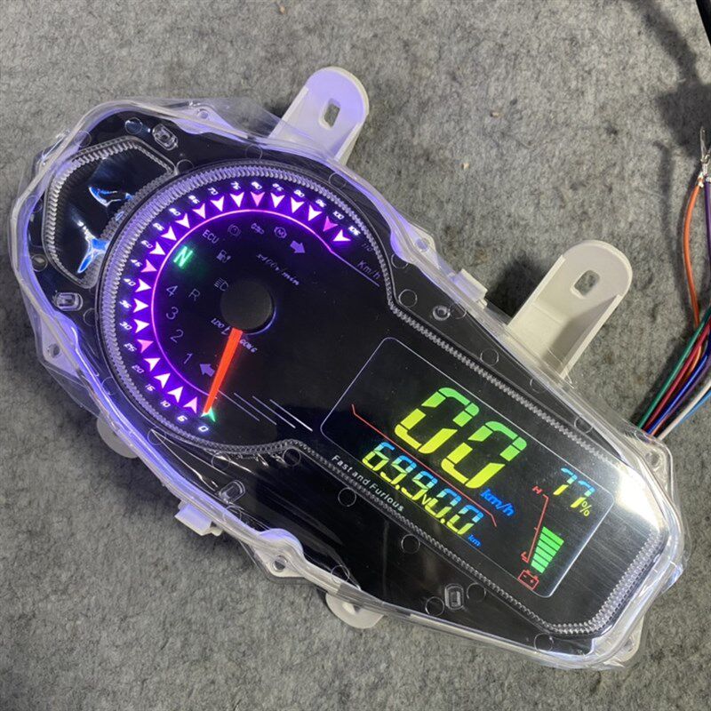 款彩色三代目四代目油改电改装码表9霍尔测速仪,摩托车/装备/配件,摩托车仪表,淘宝优惠券,粉丝福利购,淘宝优惠卷