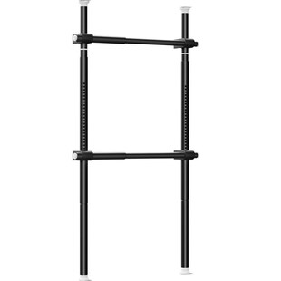 顶天立地晾衣架落地卧室内家用挂衣架伸缩晾衣杆衣帽架凉晒置衣架