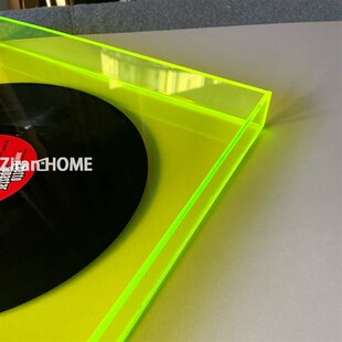 彩色黑胶唱片音乐装 饰画酒吧挂墙立体工艺画框