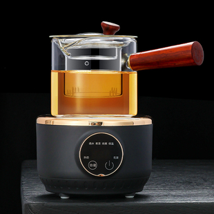 家用室内户外玻璃蒸煮茶壶器具烧水泡茶煮茶炉 围炉煮茶壶电炉套装