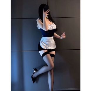 甜酷辣妹制服減齡cosplay服裝 小圍裙俏皮女水手純欲風(fēng)穿搭套裝 女
