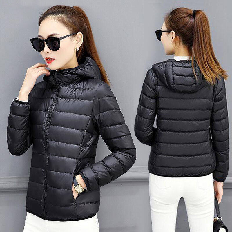 上班族加厚保暖棉服女士2025轻薄立领秋冬棉衣短外套修身工装棉袄