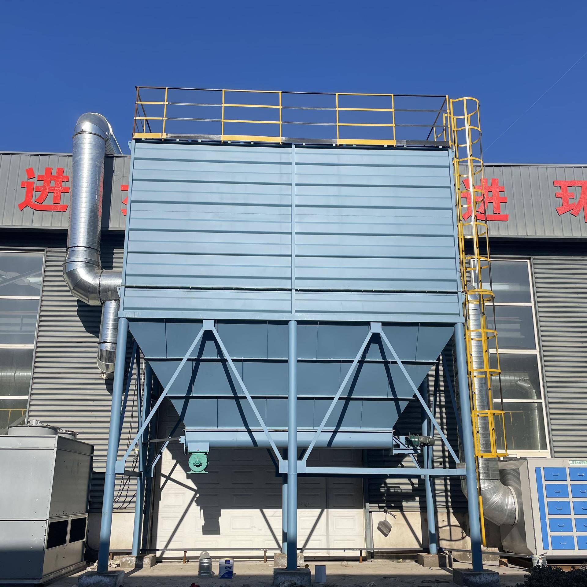 家具厂打磨锅炉木工工业粉尘处理耐高温脉冲集尘器粉末布袋除尘器