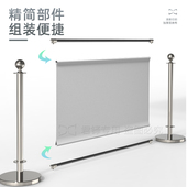 君铎一米线广告布栏杆座商场牛津布活动围挡户外排队广告围栏定制