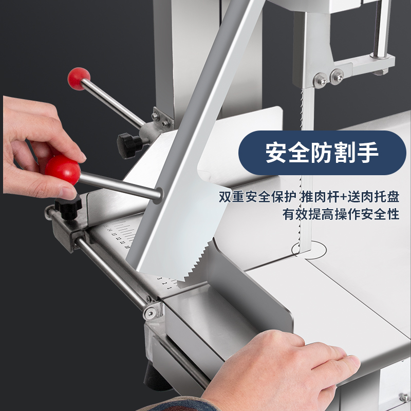 锯骨机商用台式切骨机全自动切割鱼猪蹄牛排骨剁骨机电动锯冻肉机