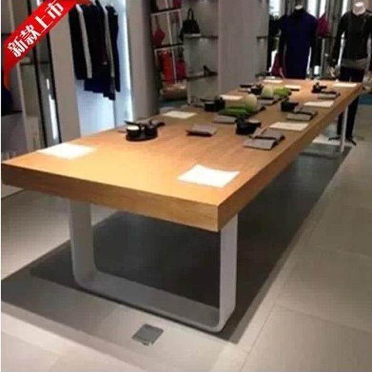 江农兴松木板美式乡村铁艺实木办公桌复古结实会议电脑桌