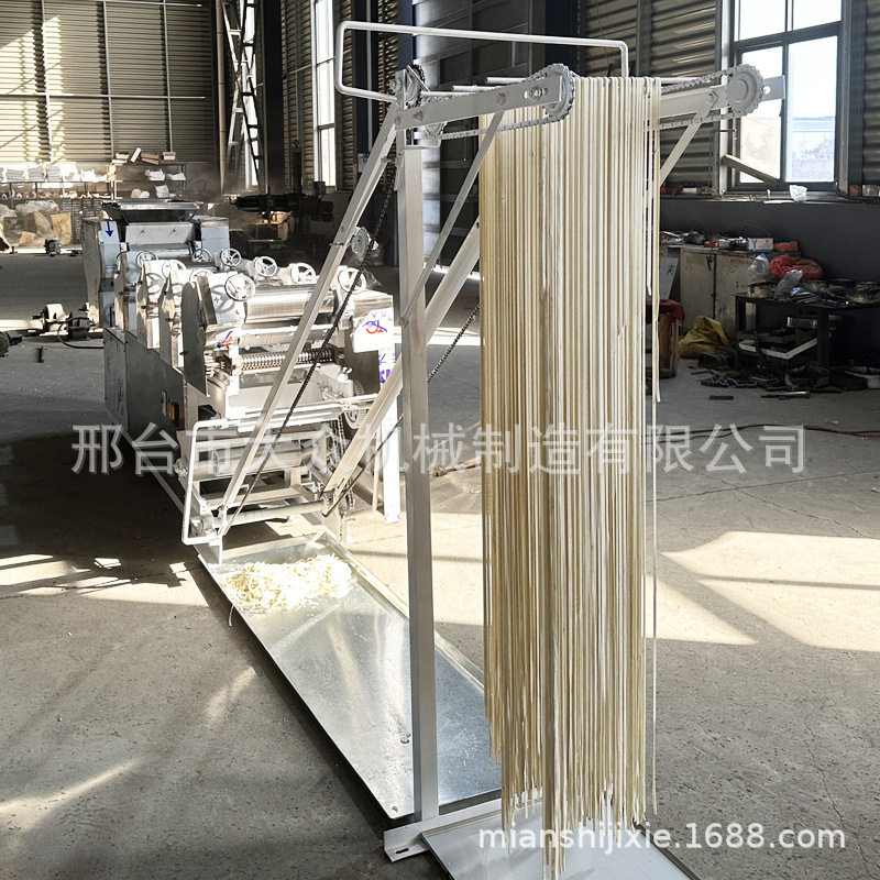 全自动挂面机自动输送上杆全套生产线面店作坊大型多功能面条机