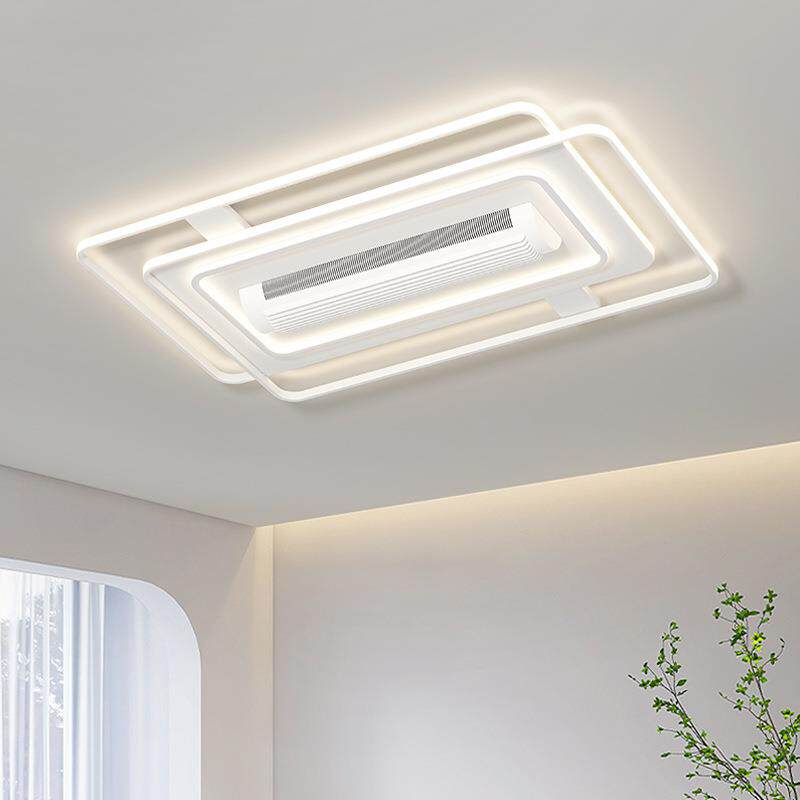 全光谱LED无叶风扇吸顶灯护眼客厅卧室餐厅房间中山灯饰具现代