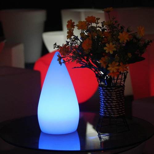 户外大水滴LED草坪灯发光家具LED滚塑照明装饰灯气氛装饰灯