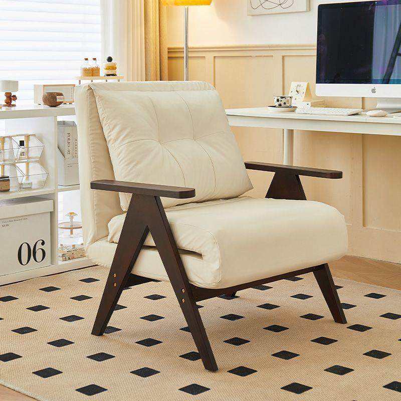 单人沙发床可折叠两用小户型出租屋多功能床家用实木客厅懒人沙发