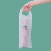 加厚车载湿便携伞袋伞半透明封口袋防水折叠伞套手提雨伞收纳伞包