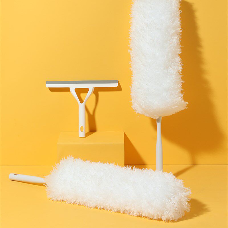 多用百变可换清洁套装伸缩衣叉/地板刷/除尘掸/水刮 米木日式家居