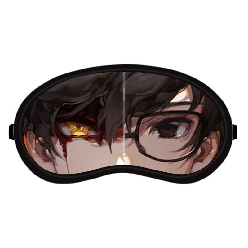 女神异闻录P5眼罩二次元动漫游戏周边冷热两用遮光睡眠学生定制
