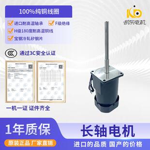 非标耐高温单相异步电机220V电机台款交流长轴电动机马达