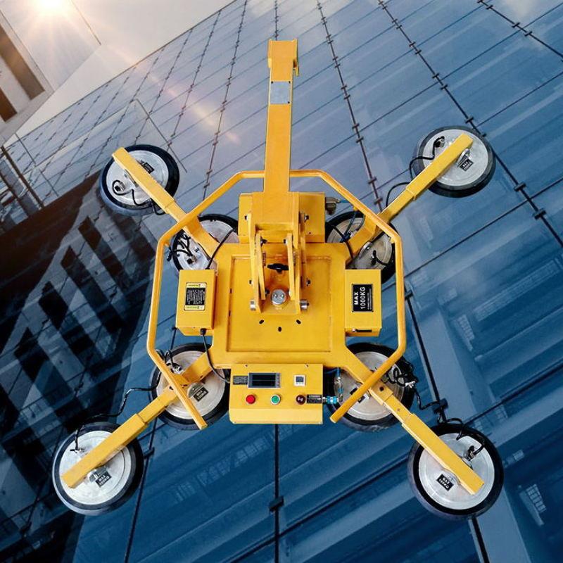 多功能可翻转电动玻璃吸盘自动吸吊机高空玻璃钢板搬运器