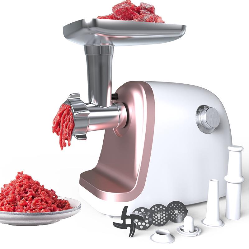 工厂直销大功率绞肉机家用多功能电动做肉丸绞菜陷全自动灌香肠机