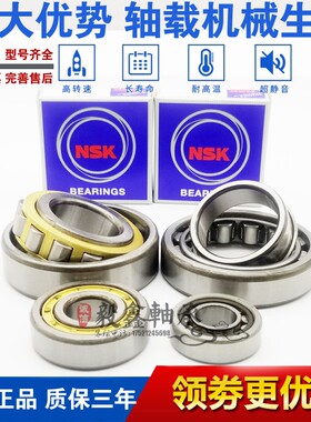 进口NSK圆柱滚子轴承NU NJ NF N NUP 1004 1005 1006 1007 1008EM