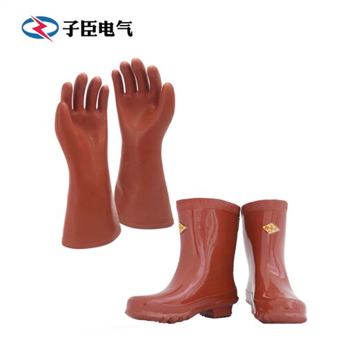 双安牌高压绝缘手套电工专用12kv防电橡胶手套10kv25kv35kv380v