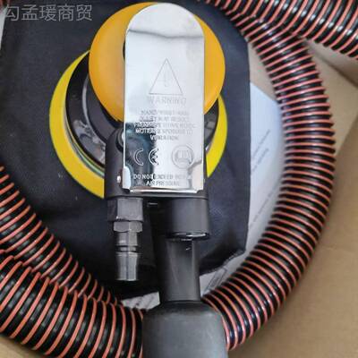 5寸气动机VAZ汽车打打蜡抛光工具磨光干磨机腻子磨风磨12吸5尘气